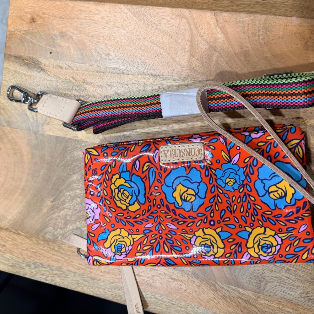 James Avery Red Floral Wristlet with Blue and Yellow Roses - Picture 4 of 4